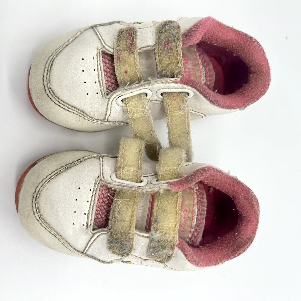 Vintage Little Mermaid Sneakers 90's Ariel Disney Princess Girl Toddler Shoes 3 - Picture 3 of 12